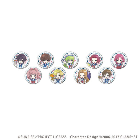 『コードギアス 反逆のルルーシュ』缶バッジ02/コンプリートセット(全9種)(グラフアートイラスト)